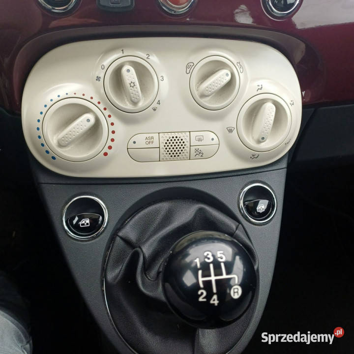 Fiat 500 12 Szyberdach Nawigacja I 2007 elektryczne lusterka