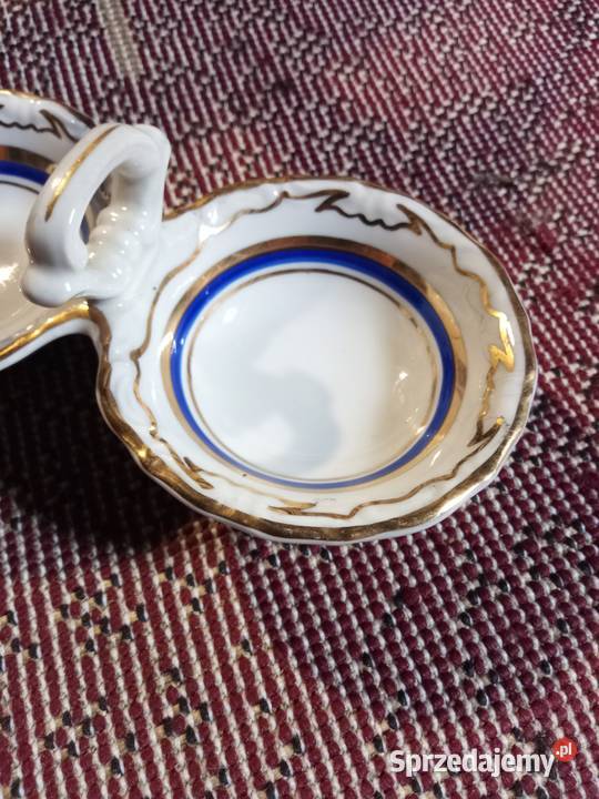 Porcelana sól pieprz z okresu PRLu Porcelana