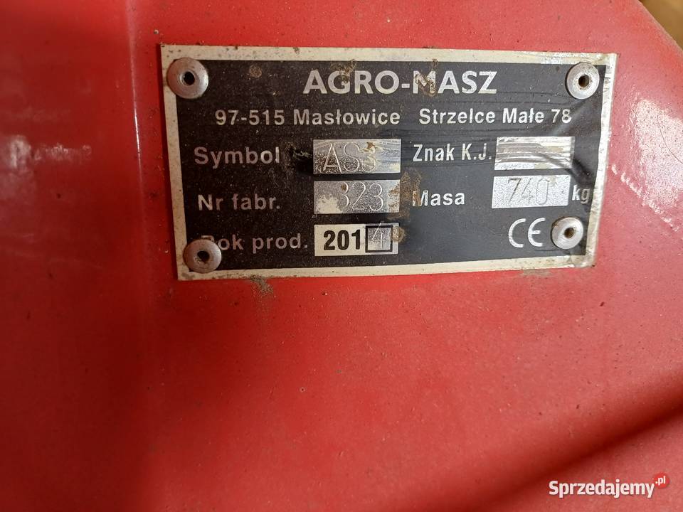 Agregat uprawowosiewny Agro Masz 3m nieuszkodzony Radzyń Podlaski