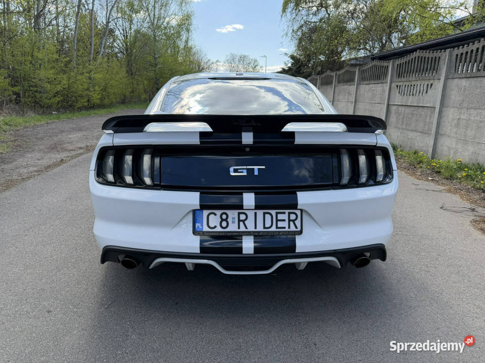 Ford Mustang 50 GT 69 Niski przebieg Jasna skóra Rok produkcji 2015 Mustang Otwock Mały