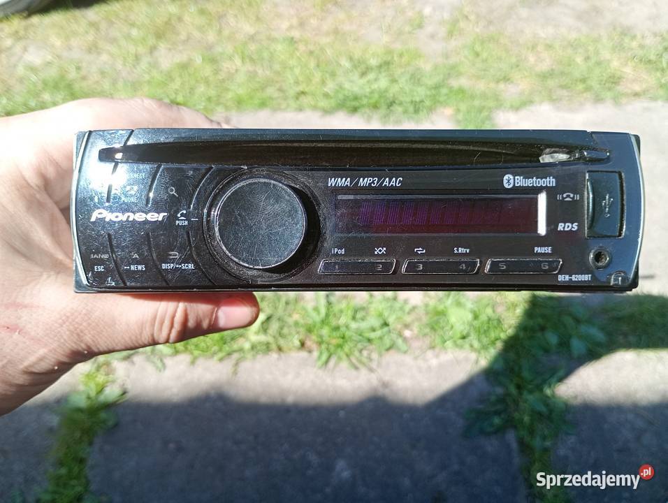 Radio samochodowe Pioneer deh6200bt CD USB AUX Elektronika Piaseczno sprzedam