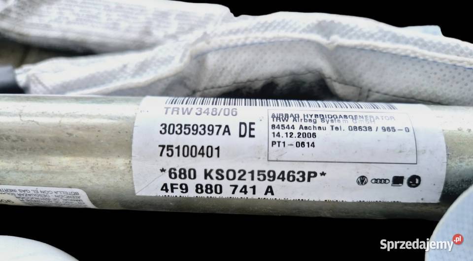 KURTYNA LEWA PRAWA AUDI A6 C6 4F9880741A Działoszyce