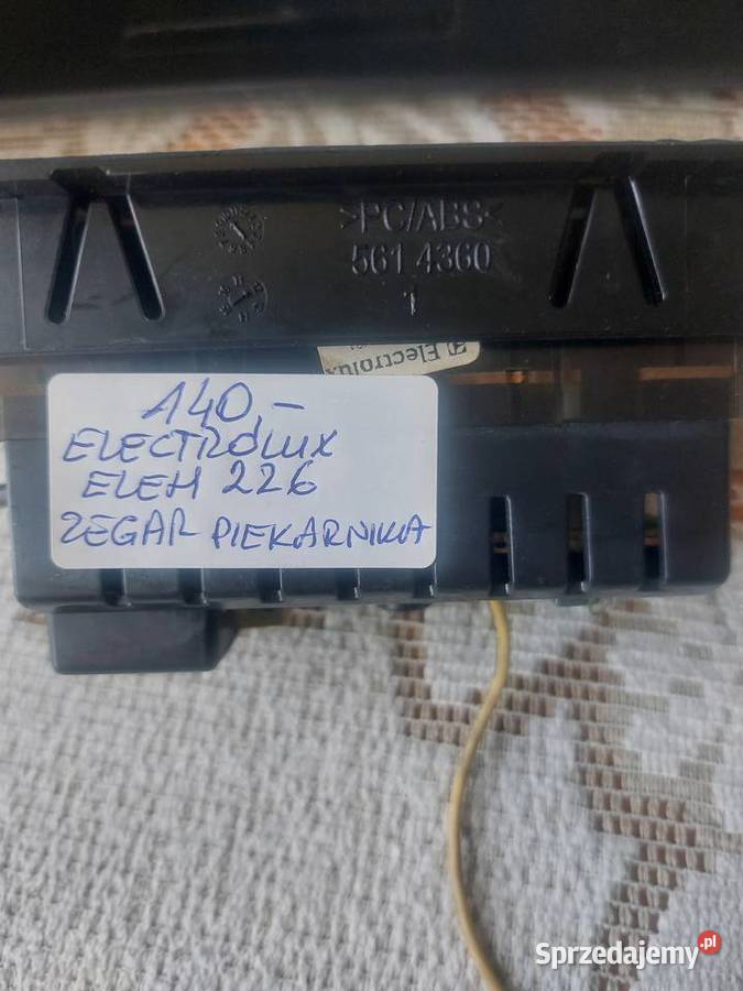 ELECTROLUX ELEH 226 7112 ZEGAR PIEKARNIKA Nowy Sącz sprzedam