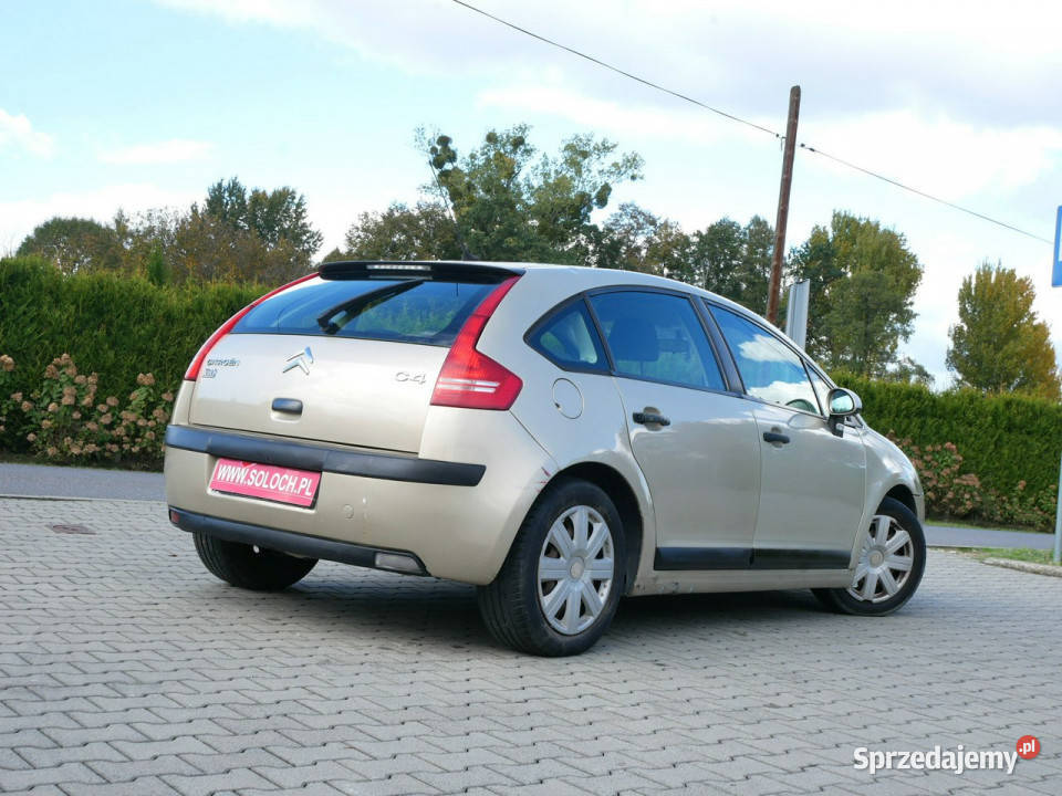 Citroen C4 14 16v 88 LPG GAZ 5 Drzwi Klima I Goczałkowice-Zdrój