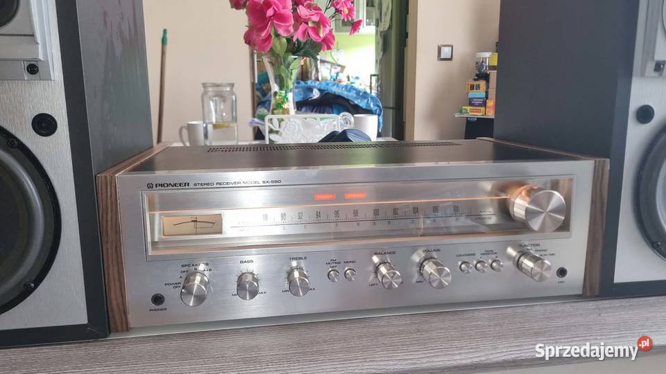 Amplituner Pioneer SX550 2x30W Top Japan Vintage Warta