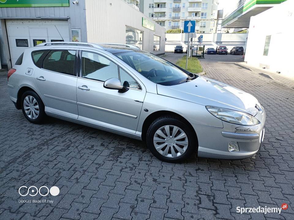 Peugeot 407 SW kombi panorama przebieg 214 Warszawa sprzedam