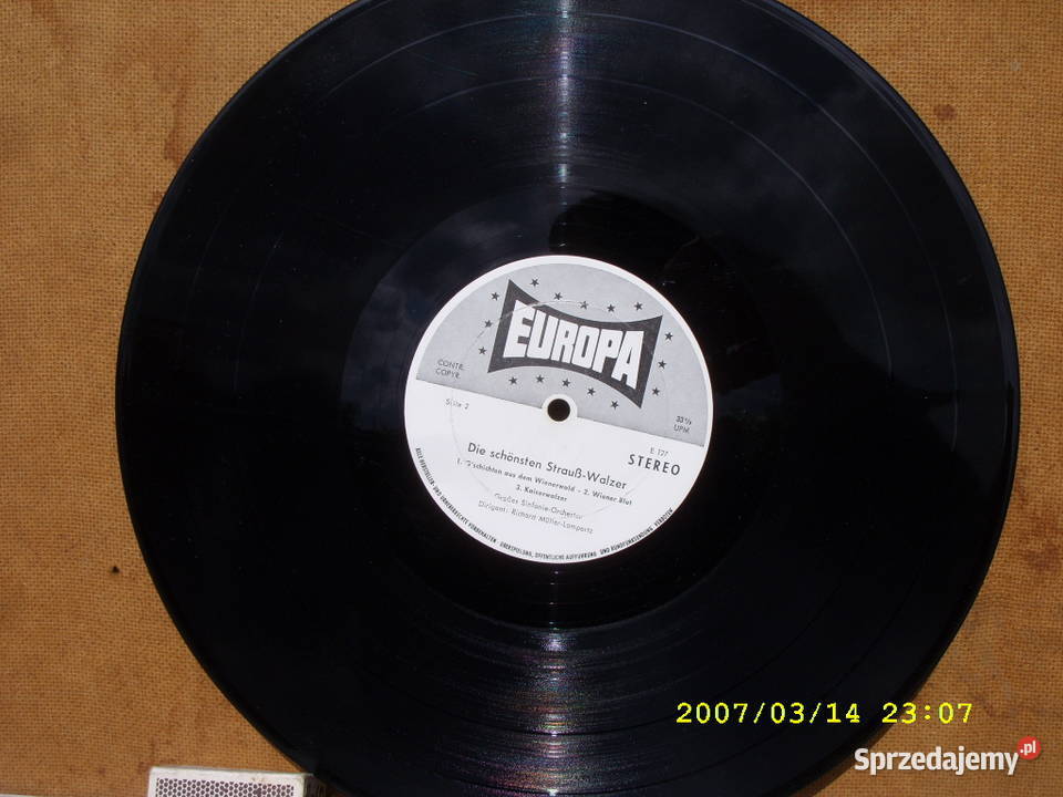 Klasyka JOHANN STRAUSS 4 plyty winylowe dolnośląskie