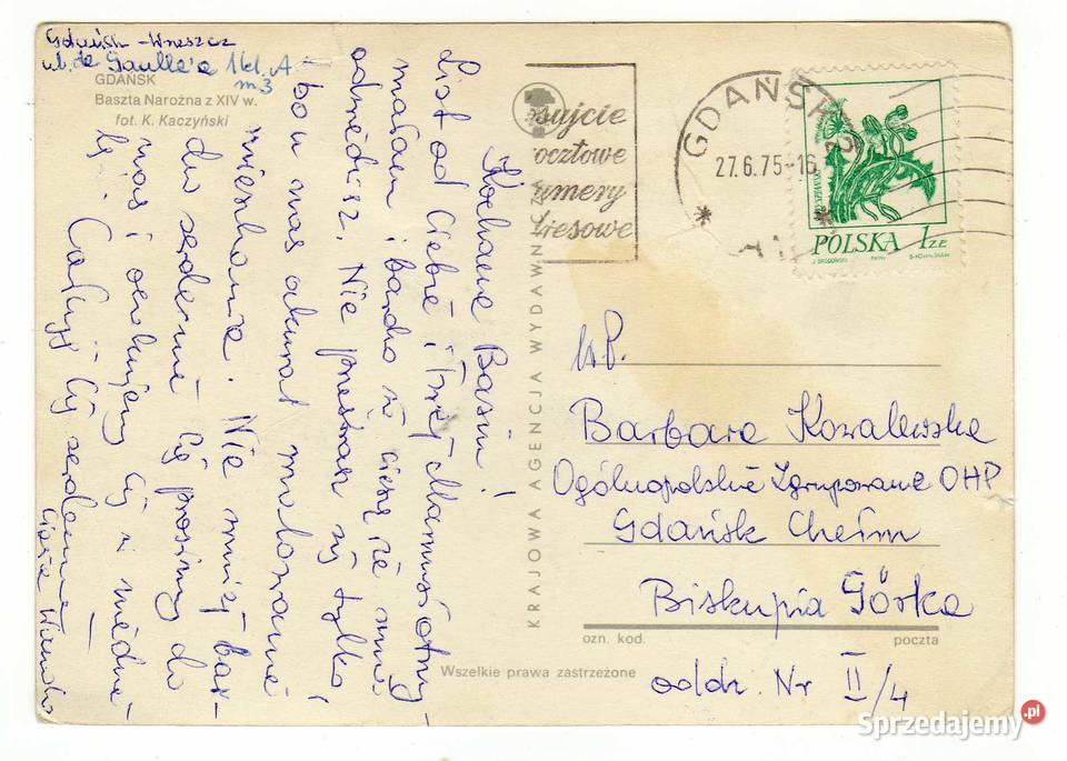 GDAŃSK BASZTA NAROŻNA Krynki