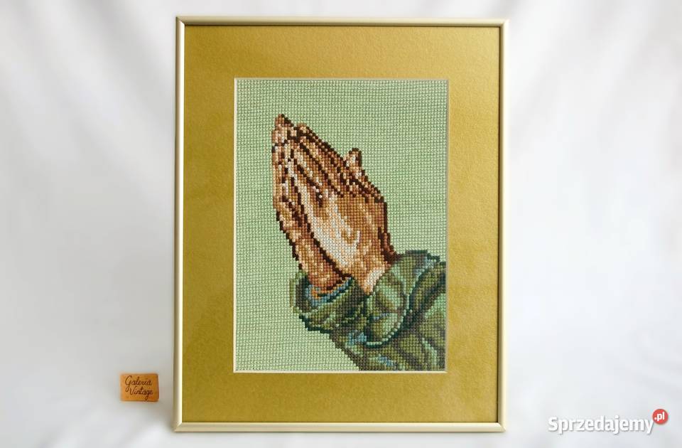 Albrecht Drer Dłonie w modlitwie obraz hatfowany