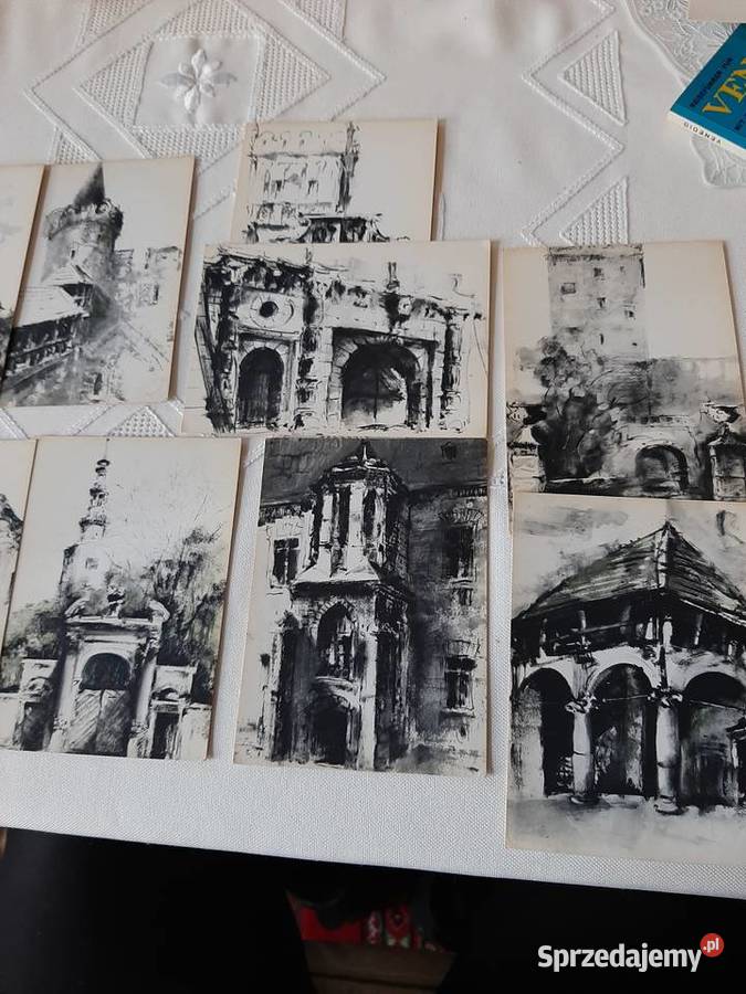 Zabytki Dolnego Śląska 1962r Pocztówki i karty telefoniczne Antyki, Sztuka, Kolekcje sprzedam