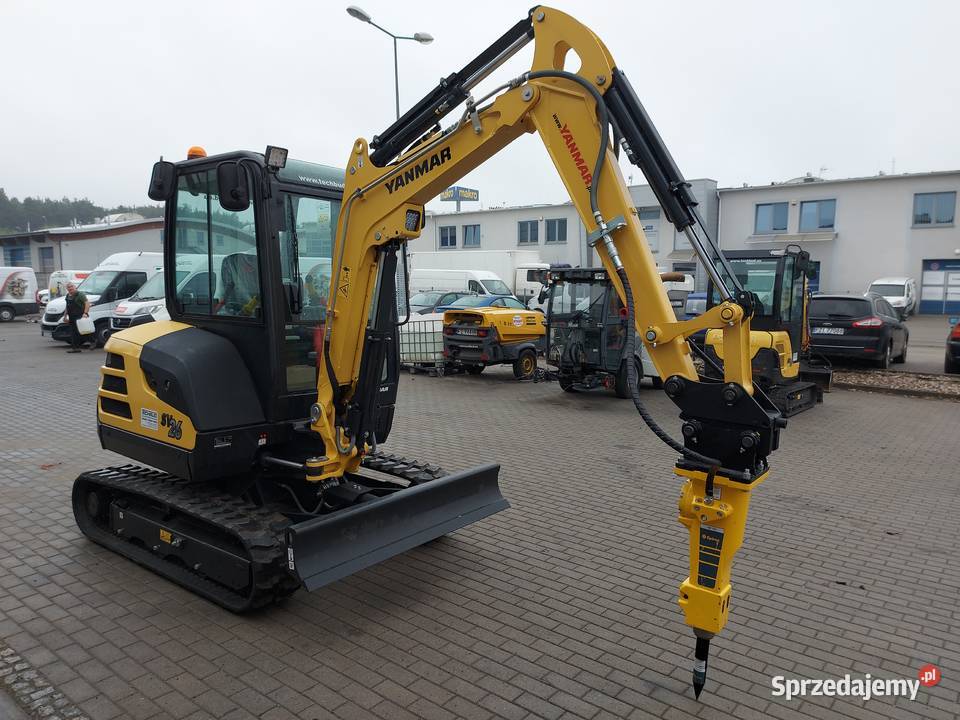 YANMAR SV26 ręki mocna na przyczepkę Szczecin Koparki