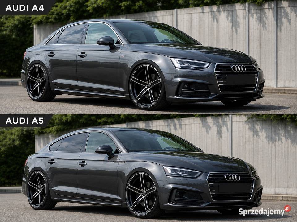 19 Audi A4 A5 felgi koła komplet 5x112 ET35 85J Lubasz