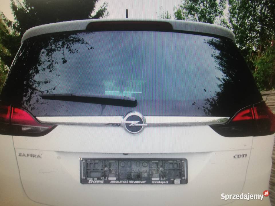OPEL ZAFIRA C LIFT 2017 R KLAPA BAGAŻNIKA KAMERA Bielsko-Biała