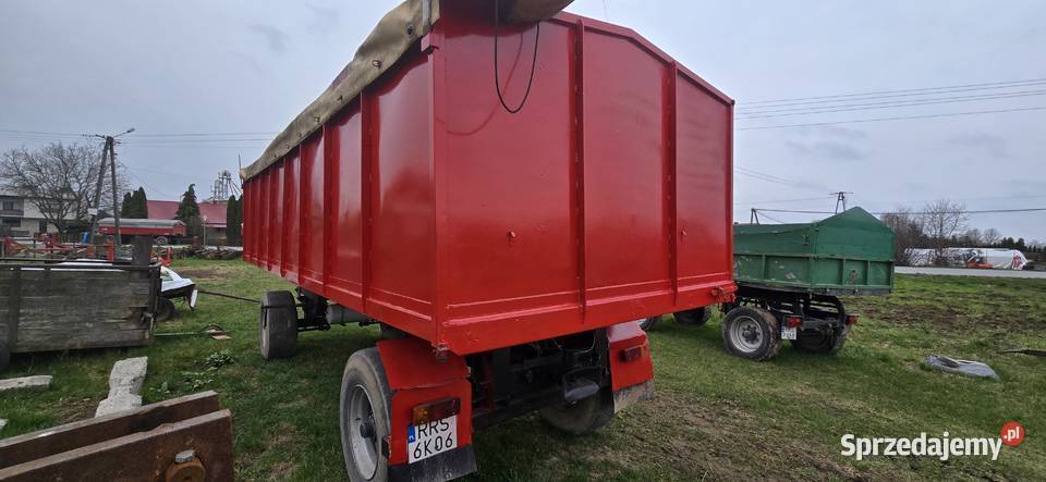 Przyczepa czeska 17 ton Ropczyce