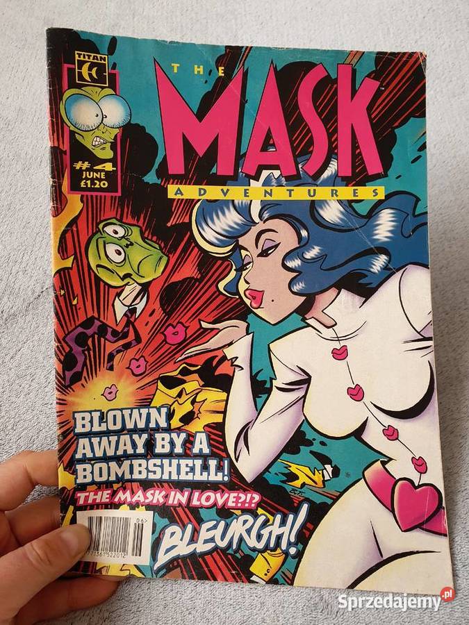 The Mask Adventures komiks w języku angielskim Gdynia