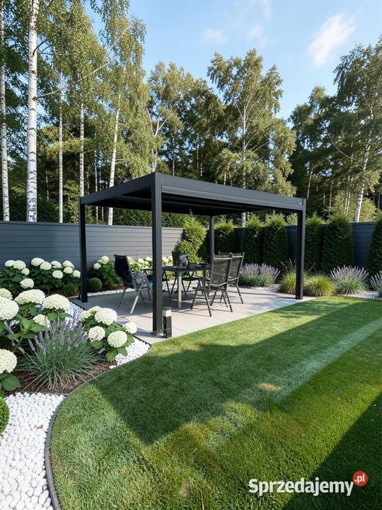 Nowoczesna Pergola aluminiowa 4x3 m Dach lubuskie Świebodzin sprzedam