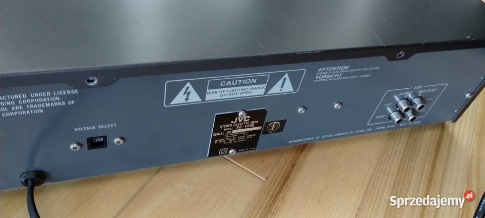 Magnetofon deck autorevers JVC KDVR5 Warszawa sprzedam