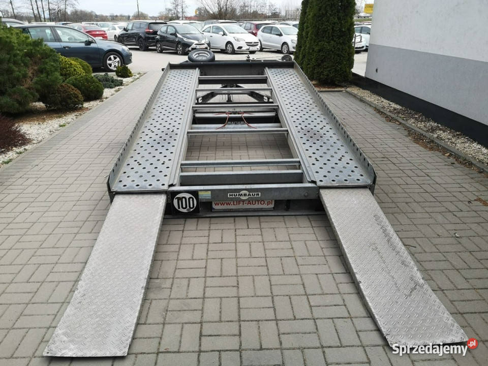 do przewozu samochodów Humbaur G Laweta uchylna Strzegom sprzedam