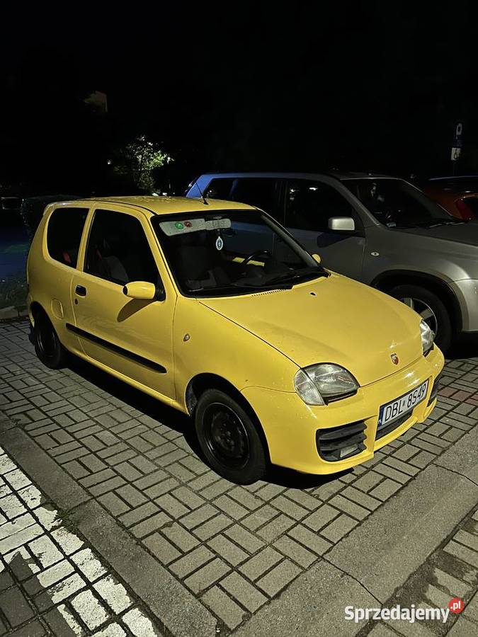 Seicento Sporting Abarth Giallo Ginestra żółty Dzierżoniów