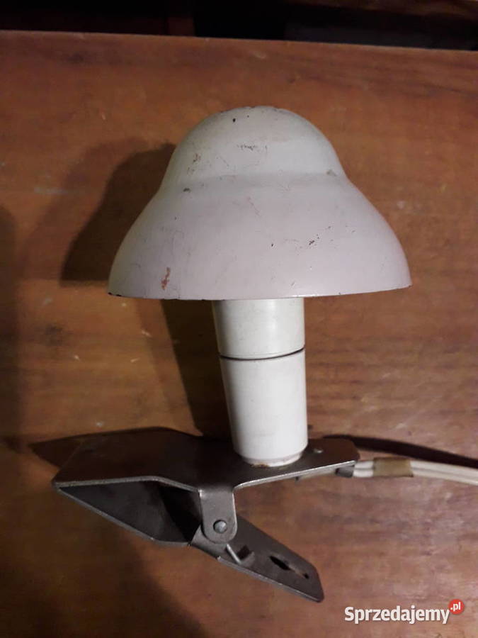 Lampka grzybek z klipsem Warszawa