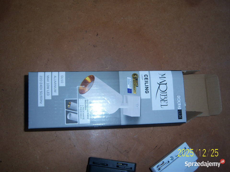 Goldlux Maribel reflektor szynoprzewód bialy Pozostałe Kielce