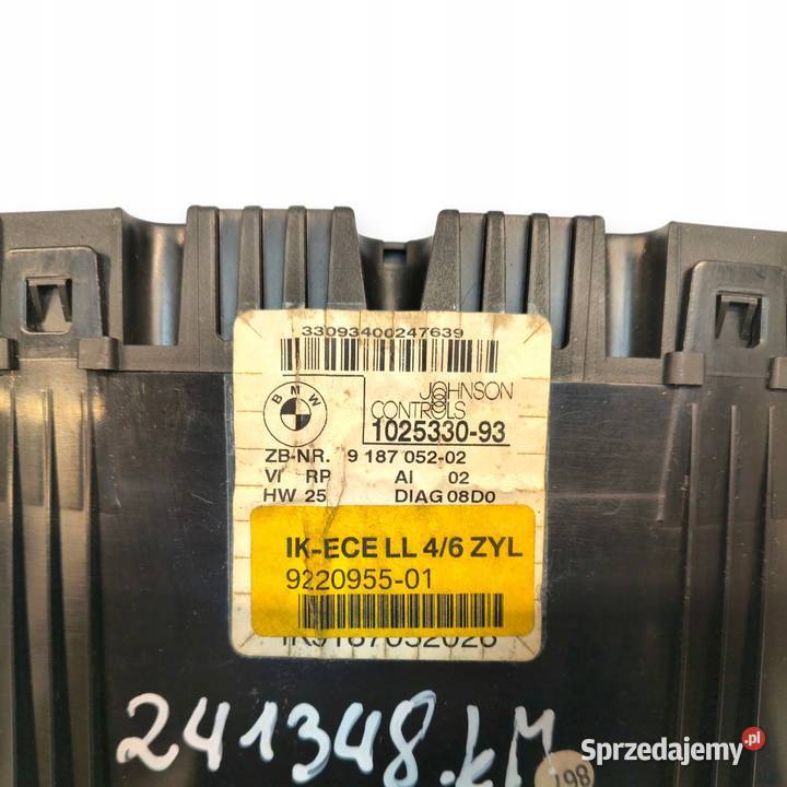 LICZNIK ZEGARY 918705202 BMW E90 E92 E93 20 B Chełm