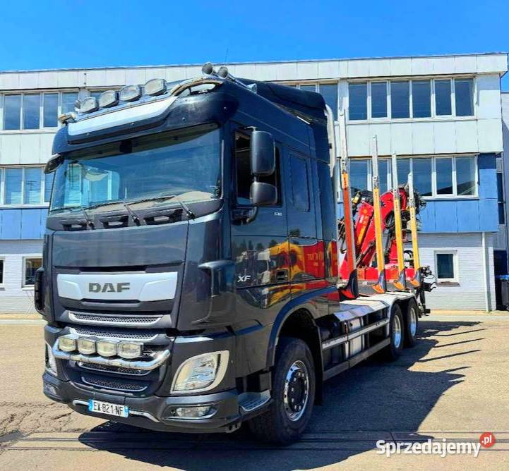 Do drewna do przewozu krotkiego drewna Daf 6x4 diesel mazowieckie Warszawa