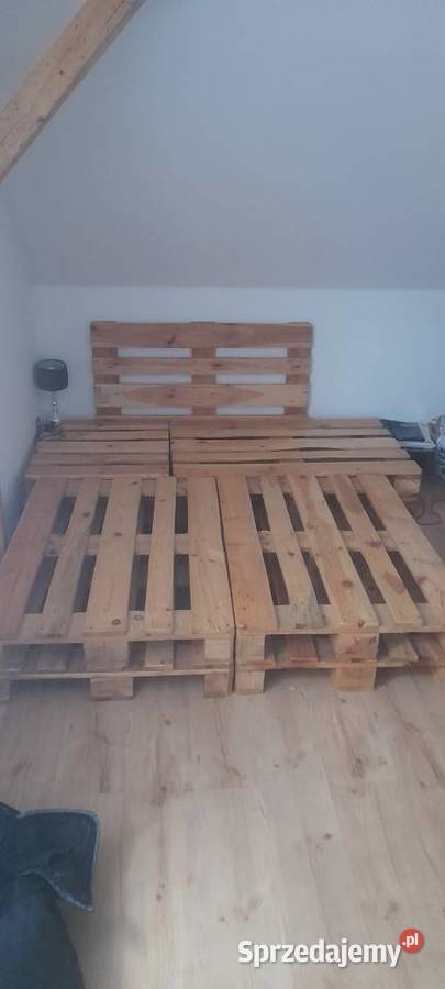 Łóżko z palet 160x200 Karpacz