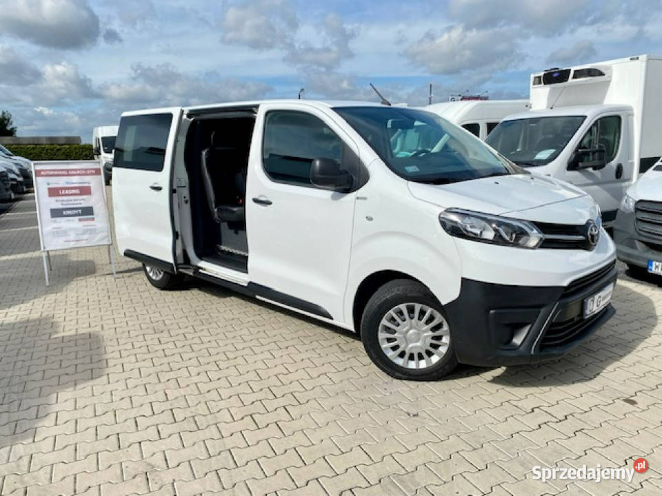 Toyota ProAce SALON DOKA 6osobowy 20 122 DŁUGA immobilizer wielkopolskie
