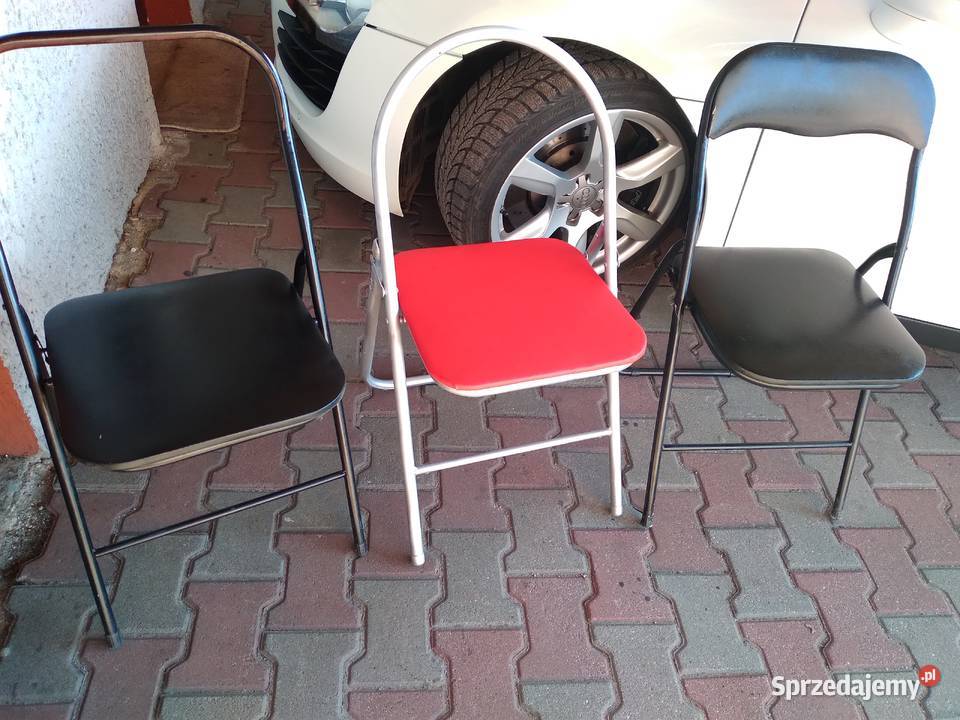 sprzedam krzesła ogrodowe do altan itp skóra eko Knurów