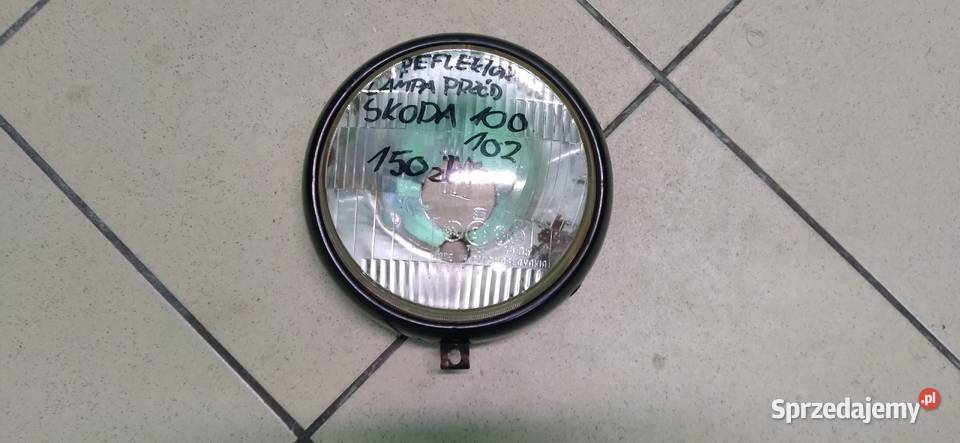 Reflektor Lampa Przód Skoda 100102 Motoryzacja Brzeszcze