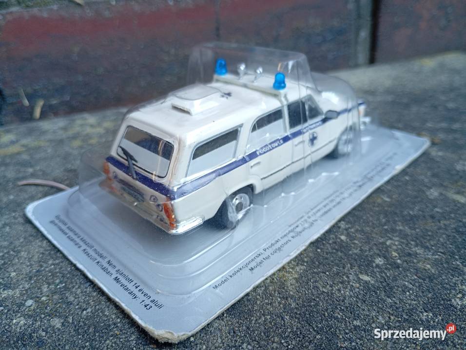 FIAT 125P SANITARKA kultowe auta PRL model 143 mazowieckie