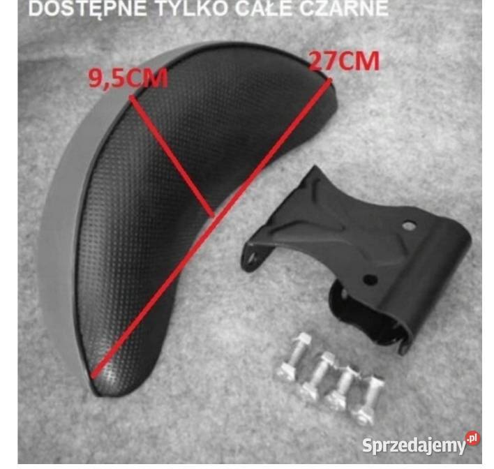 OPARCIE SIEDZENIE DO MOTOCYKLA SKUTERA CZARNE Sosnowiec