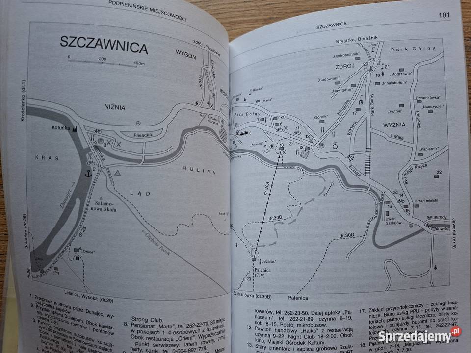 Pieniny Józef Nyka przewodnik miękka małopolskie