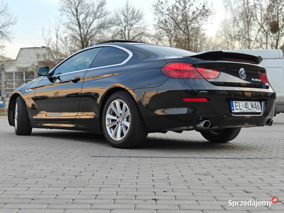 BMW 640d Coupe F13 30 Diesel 313 Bogate Seria 6 łódzkie Łódź