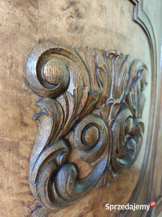 Przedwojenny stylowy kredens 203cm Łódź