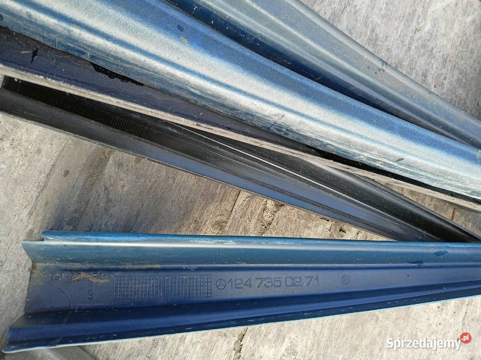 Mercedes W124 listwa wokół szyby drzwi sedan Wyposażenie wnętrza sprzedam