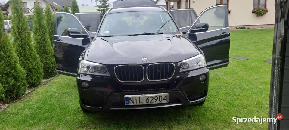BMW X3 bmw x3 F25 20 D 184 187 X drive nawigacja Nowe Miasto Lubawskie
