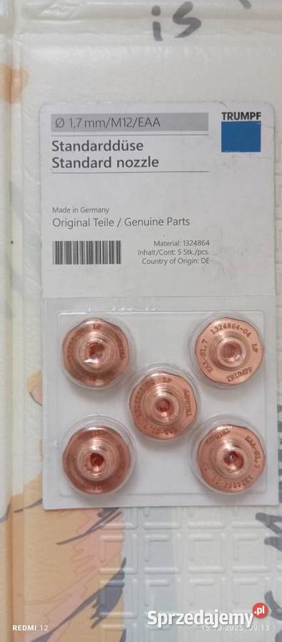 TRUMPF dysze EAA 17 Legnica