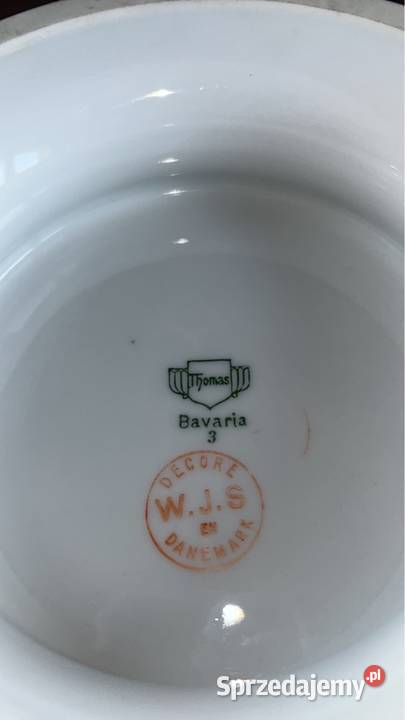 Patera Rosenthal Syg Thomas Biała porcelana pomorskie Gdańsk