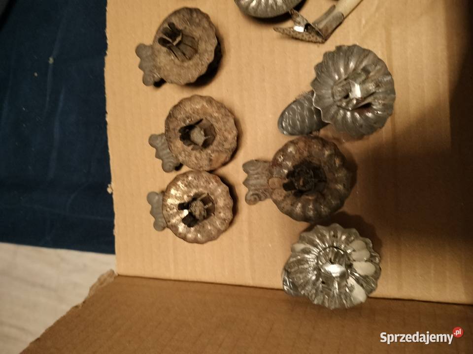 Stare żabki choinkowe do świeczek 36 sztuk zachodniopomorskie