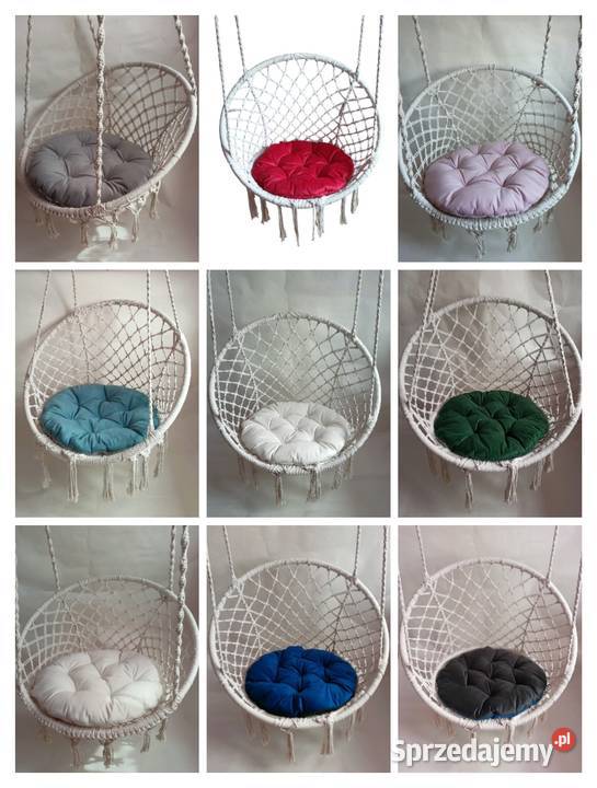 Poduszka na huśtawkę fotel wiszący bocianie małopolskie Kraków