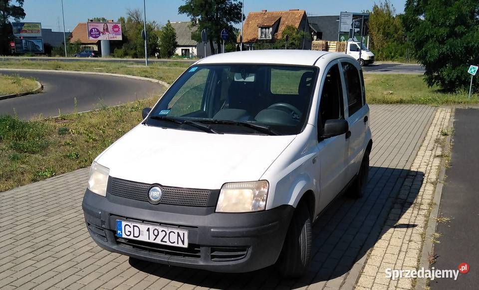 FIAT PANDA VAN 1.3 multijet diesel turbina + kratka VAT-1 przebieg 262tyś