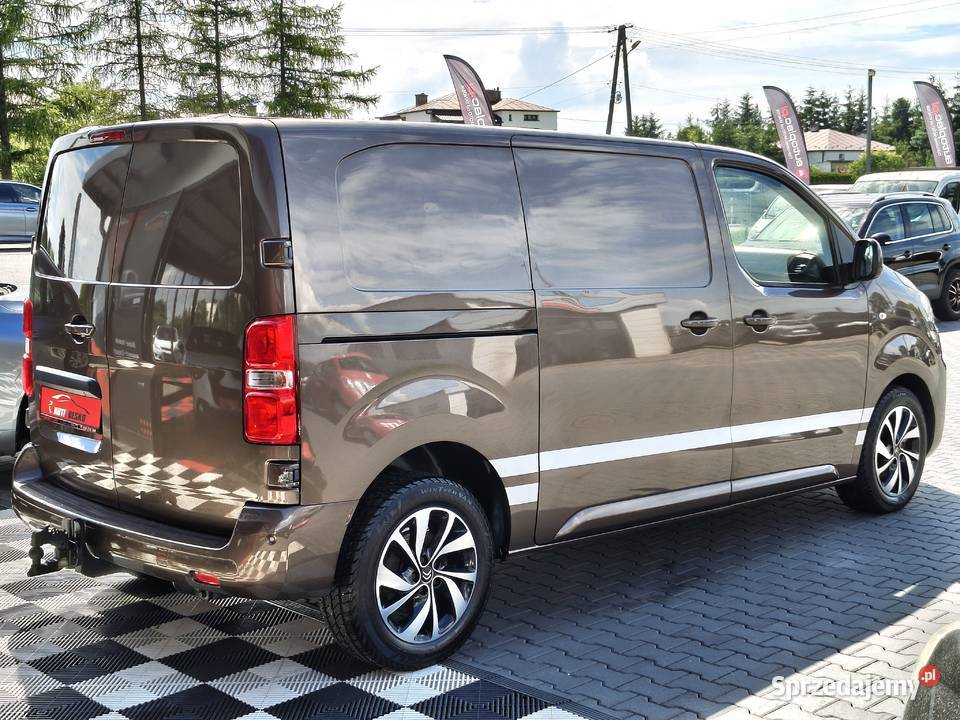 Citroen Jumpy Długi Niski Przebieg Zadbany 20 światła LED