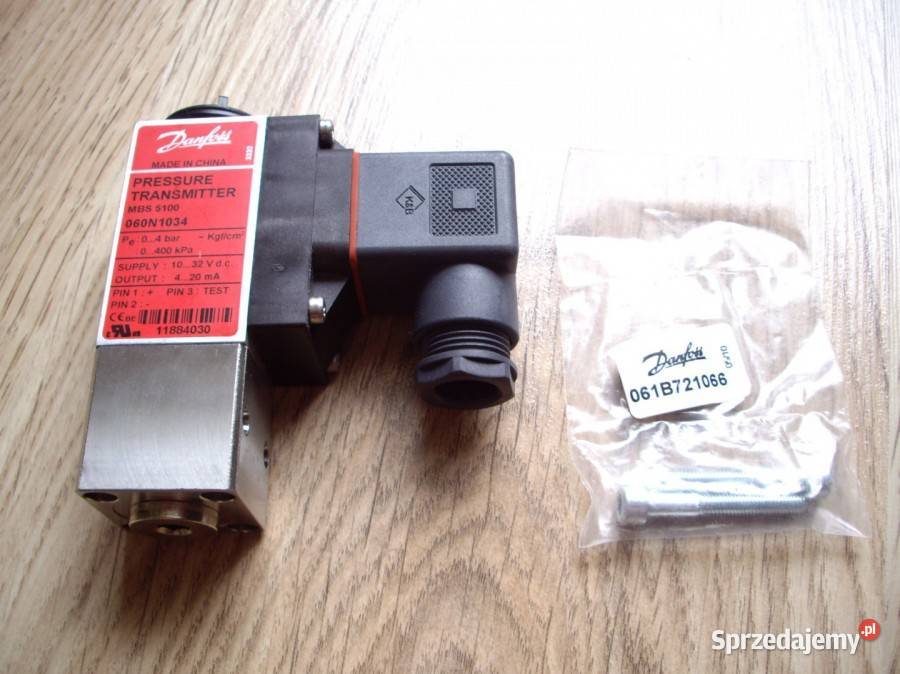 Przetwornik ciśnienia Danfoss 060N1034 MBS 5100 Pozostałe Sopot sprzedam