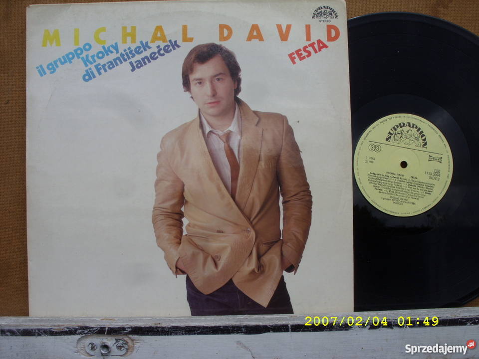 Pop LP MICHAL DAVIDFIESTA WLOSKU Wołów sprzedam