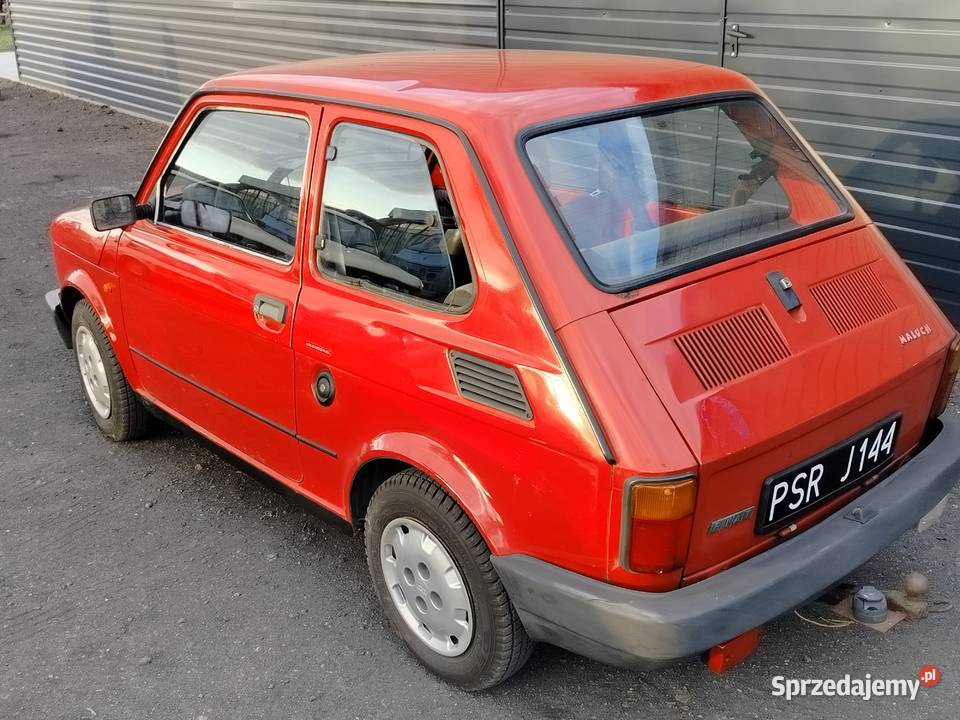 Fiat 126p Maluch Reklama Zaborów