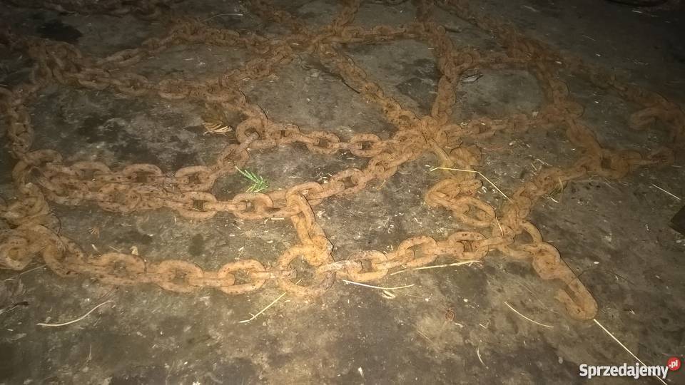 Łańcuchy śniegowe ciężarówkatir bliźniak pewag Koła i felgi Bogdanówka