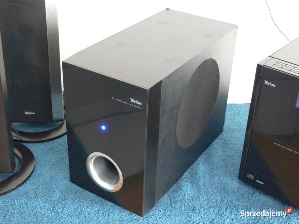 Wieża audio Tevion z kol sub USB CD mp3 Jasło