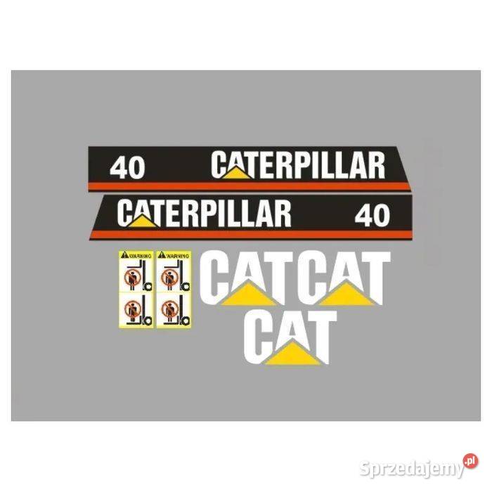 Naklejki Oklejenie CAT 40 Zamiennik CATERPILLAR Karoseria Janików